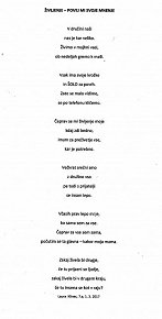 Laura Klinec, 7.r., Življenje - povej mi svoje mnenje